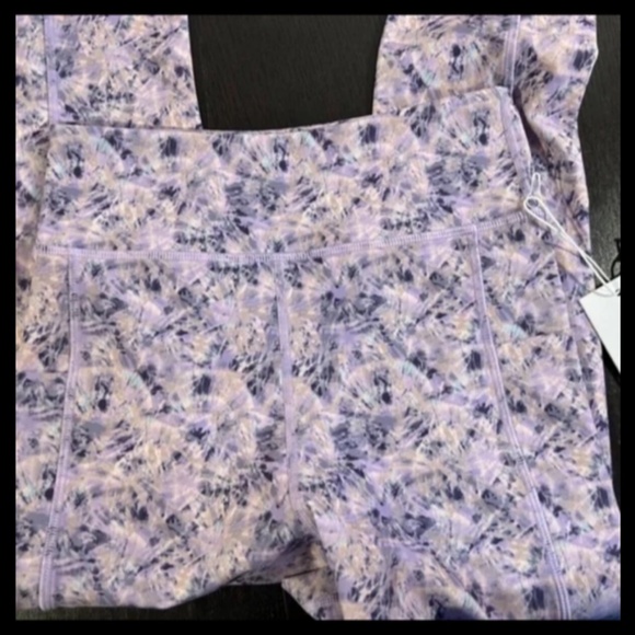 Johnny Was Calme Tie Dye High Waist Leggings With Pockets Size S - Picture 5 of 11